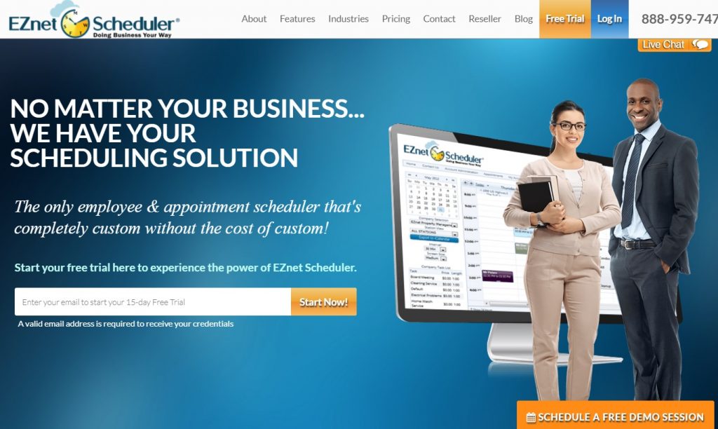 EZnet Scheduler appointment scheduler