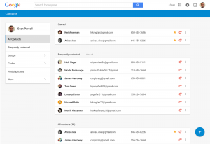 Google contacts