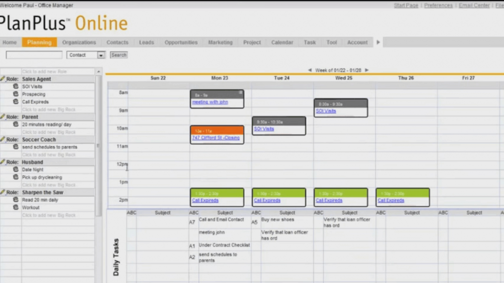 PlanPlus CRM software